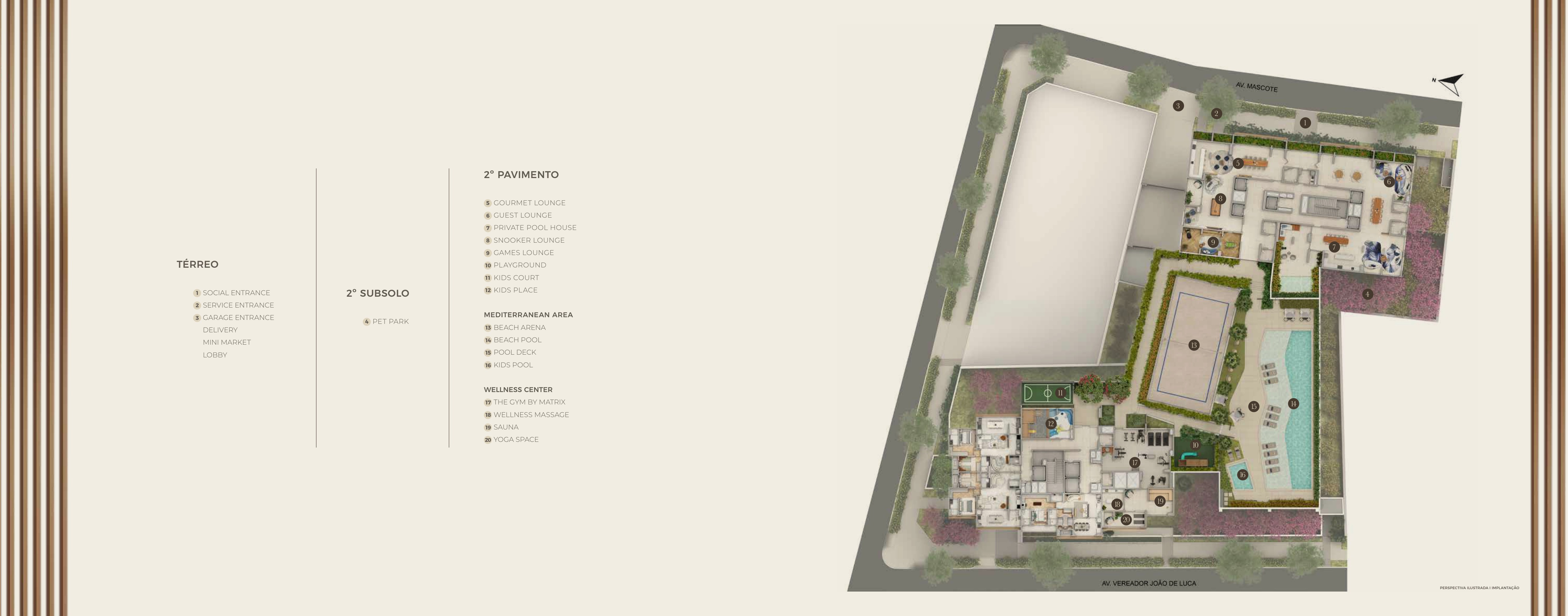 Implantação — Residencial