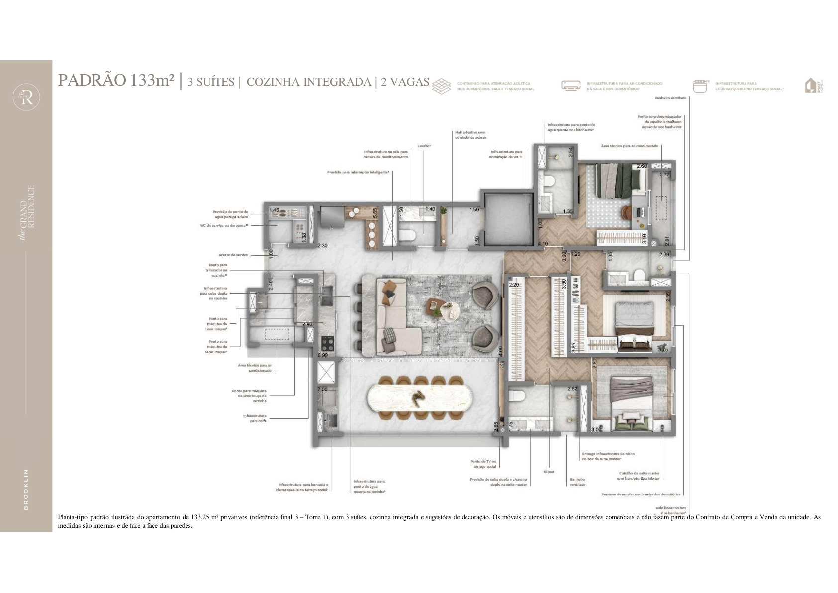 Padrão 133m²