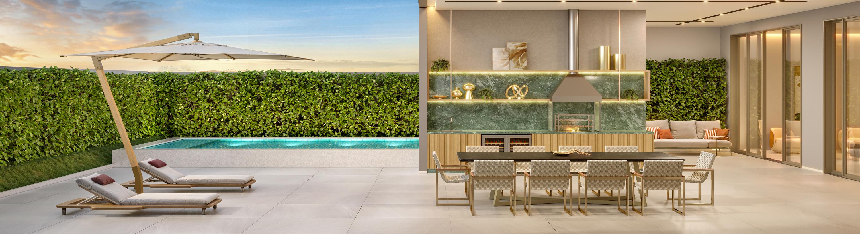 The New Residence by Living — The Private Pool House