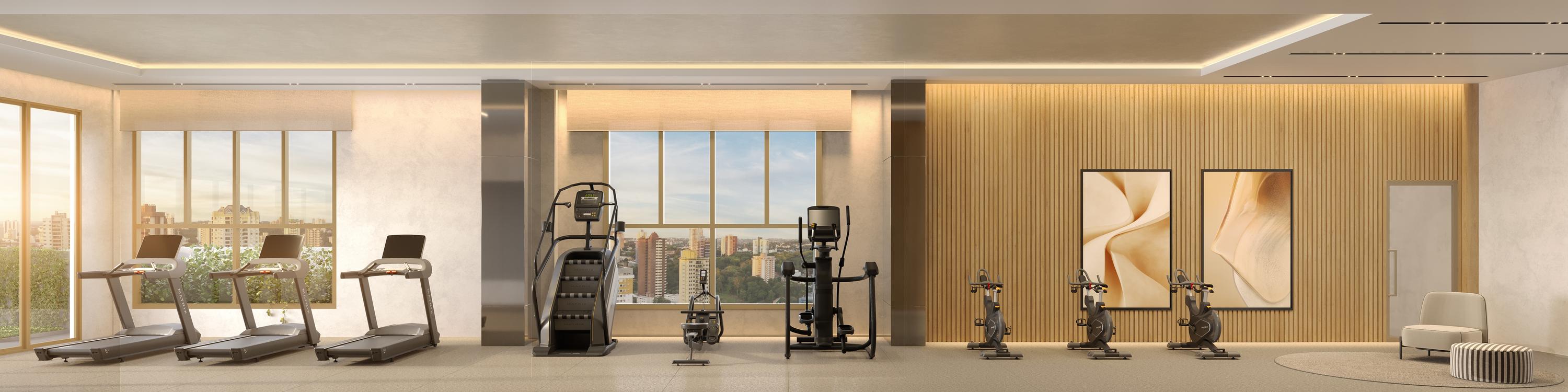 The New Residence by Living — The Sky Gym by Matrix