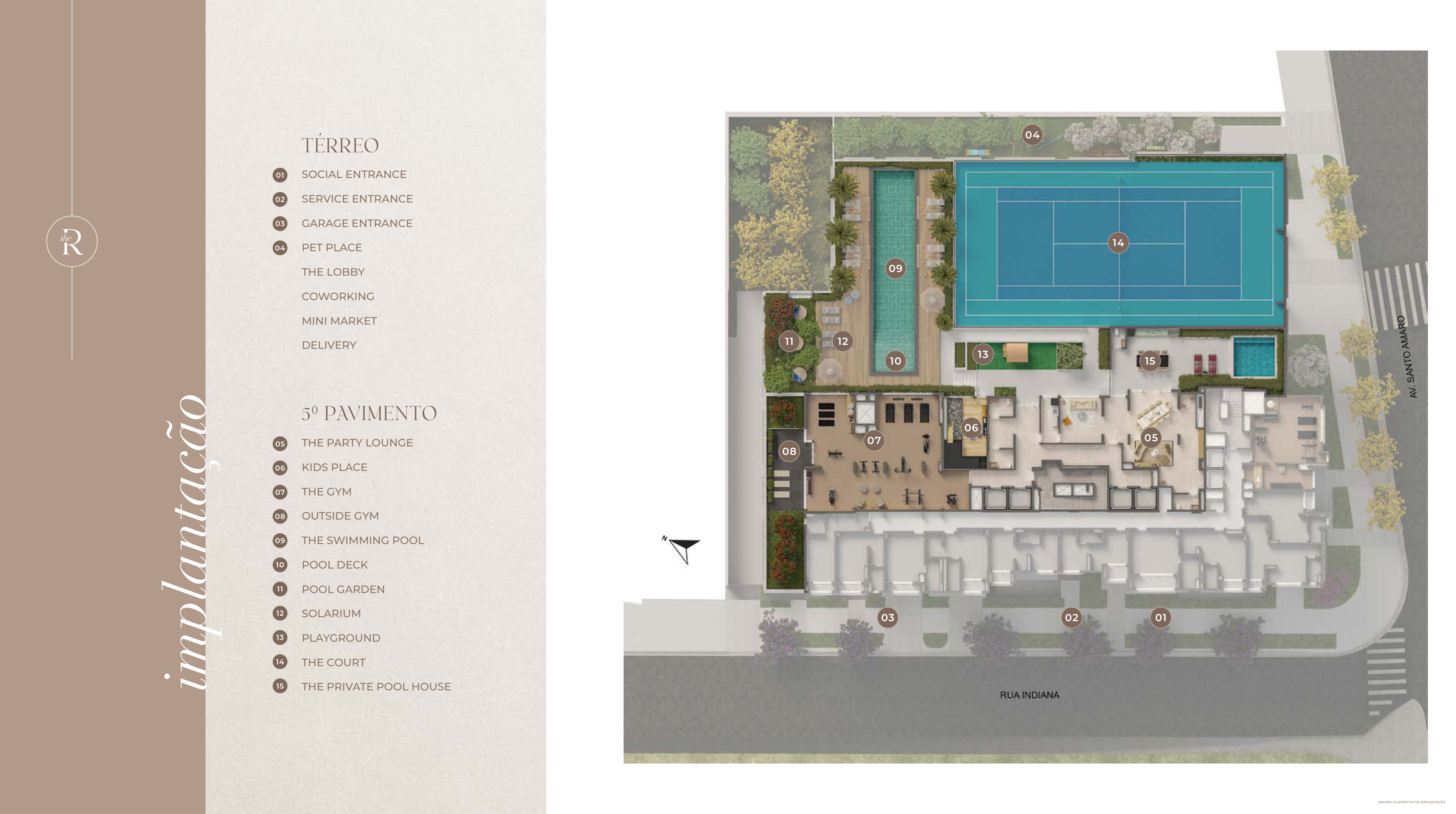 Implantação — The Residence Brooklin by Living
