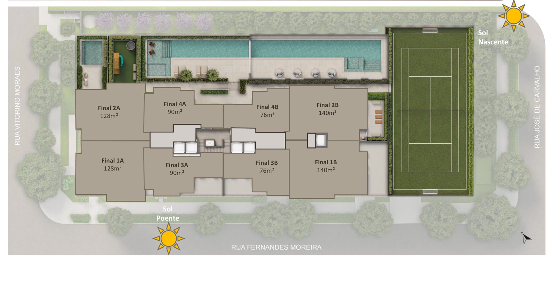 Implantação — Residencial