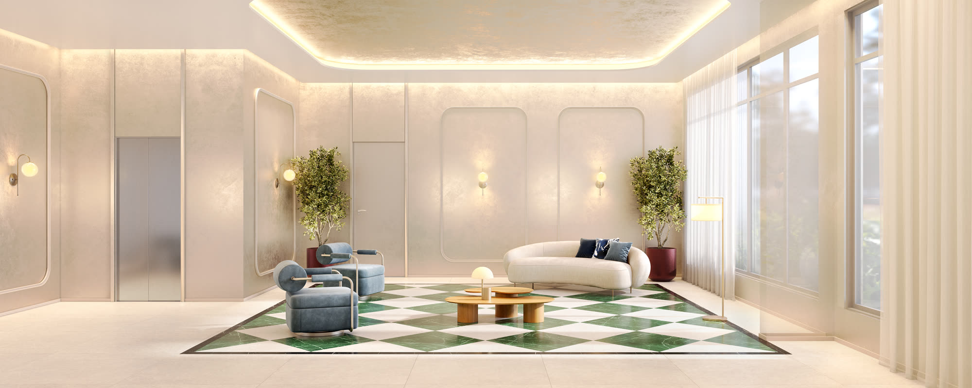 Lobby — hall social